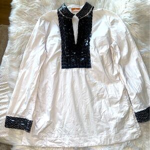 TORY BURCH Sequin Blouse